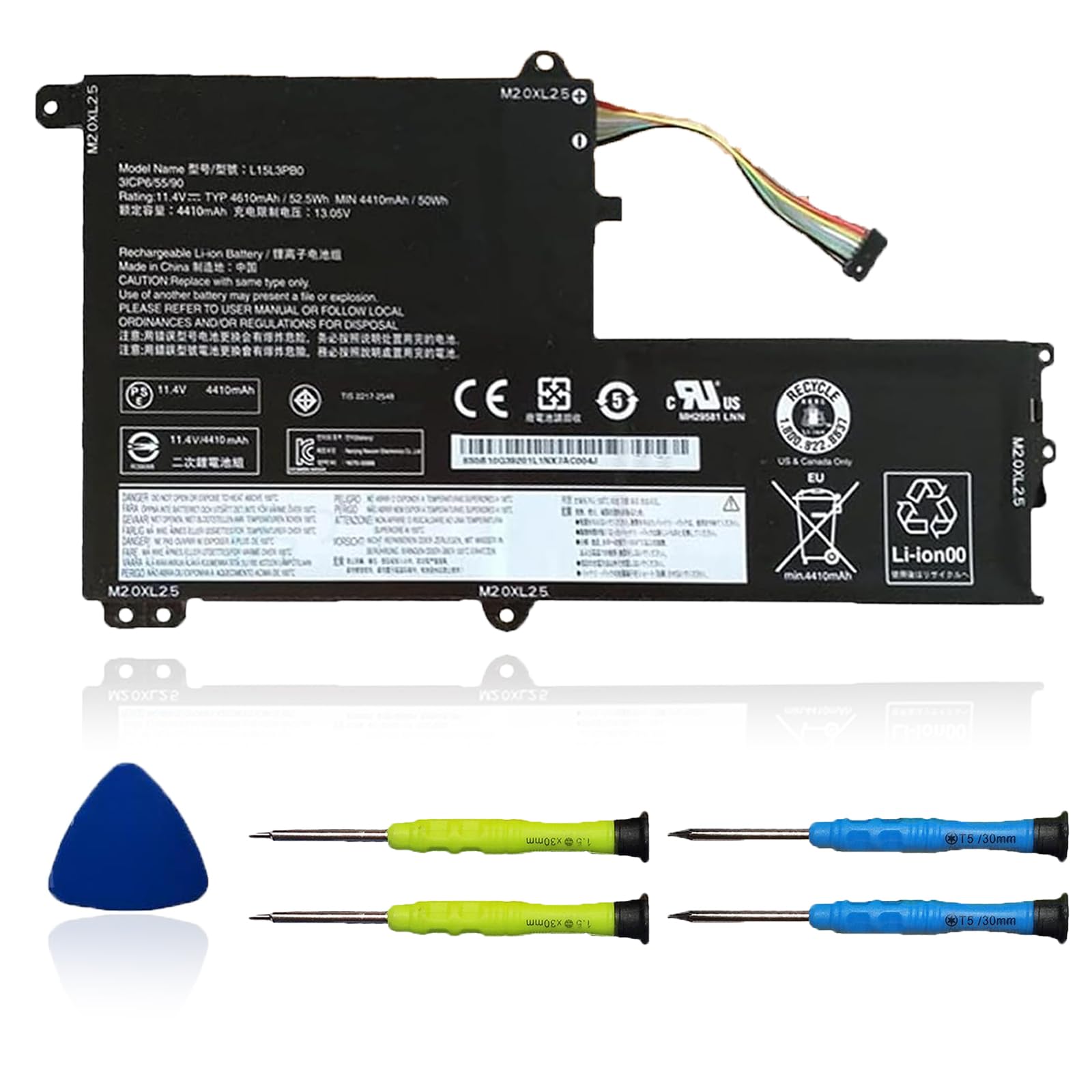 Amazon.com: OUWEE L15L3PB0 Laptop Battery Compatible with Lenovo